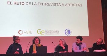 El reto de la entrevista a artistas.