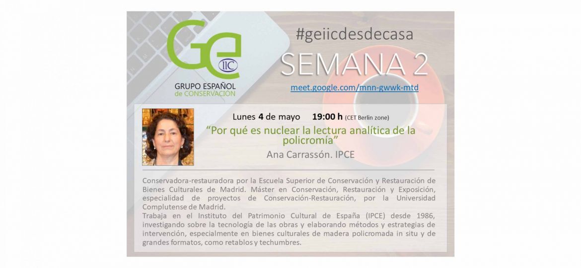 Ana Carrasson 4 de mayo GEIIC