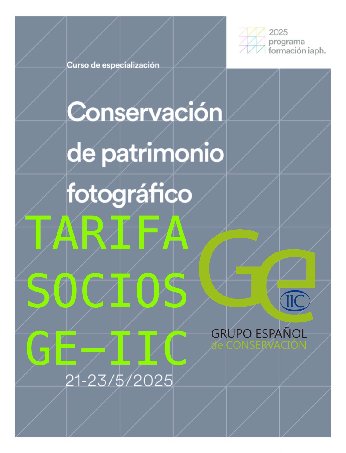 TARIFA SOCIOS CURSO FOTO1